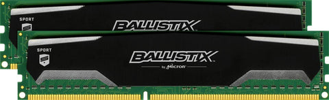 CRUCIAL Ballistix 16GB Kit (8GBx2) DDR3 1600 MT/s (PC3-12800) Desktop RAM
