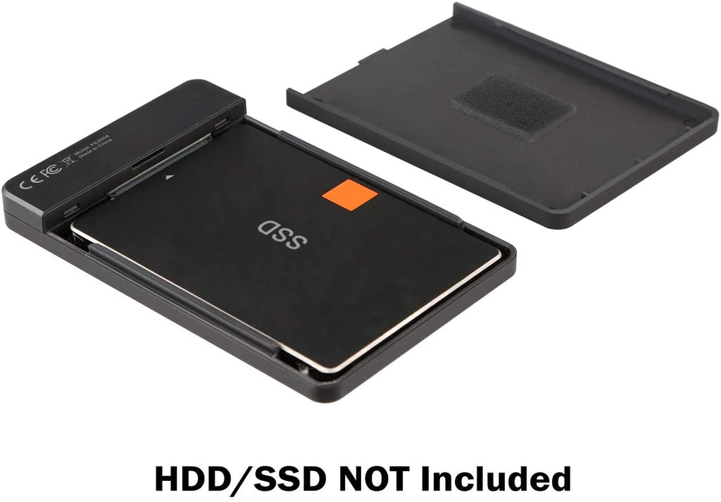 SABRENT 2.5-Inch SATA to USB 3.0 External Hard Drive Enclosure, Optimized for SSD, Support UASP SATA III SABRENT 2.5-Inch SATA to USB 3.0 External Hard Drive Enclosure, Optimized for SSD, Support UASP SATA III