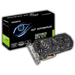 Gigabyte G1 Gaming GTX 970 Overclocked GDDR5 Graphics Card - 4GB