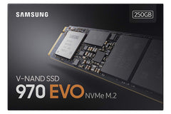 Samsung 970 EVO Series - PCIe NVMe - M.2 Internal SSD