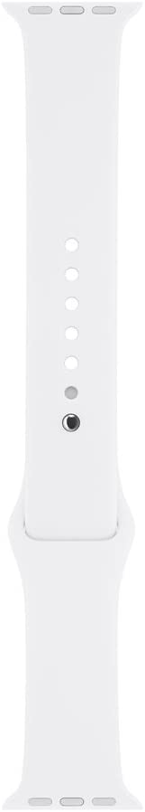 Apple MJ4E2ZM/A Sport Band for 38 mm Watch - White Apple MJ4E2ZM/A Sport Band for 38 mm Watch - White