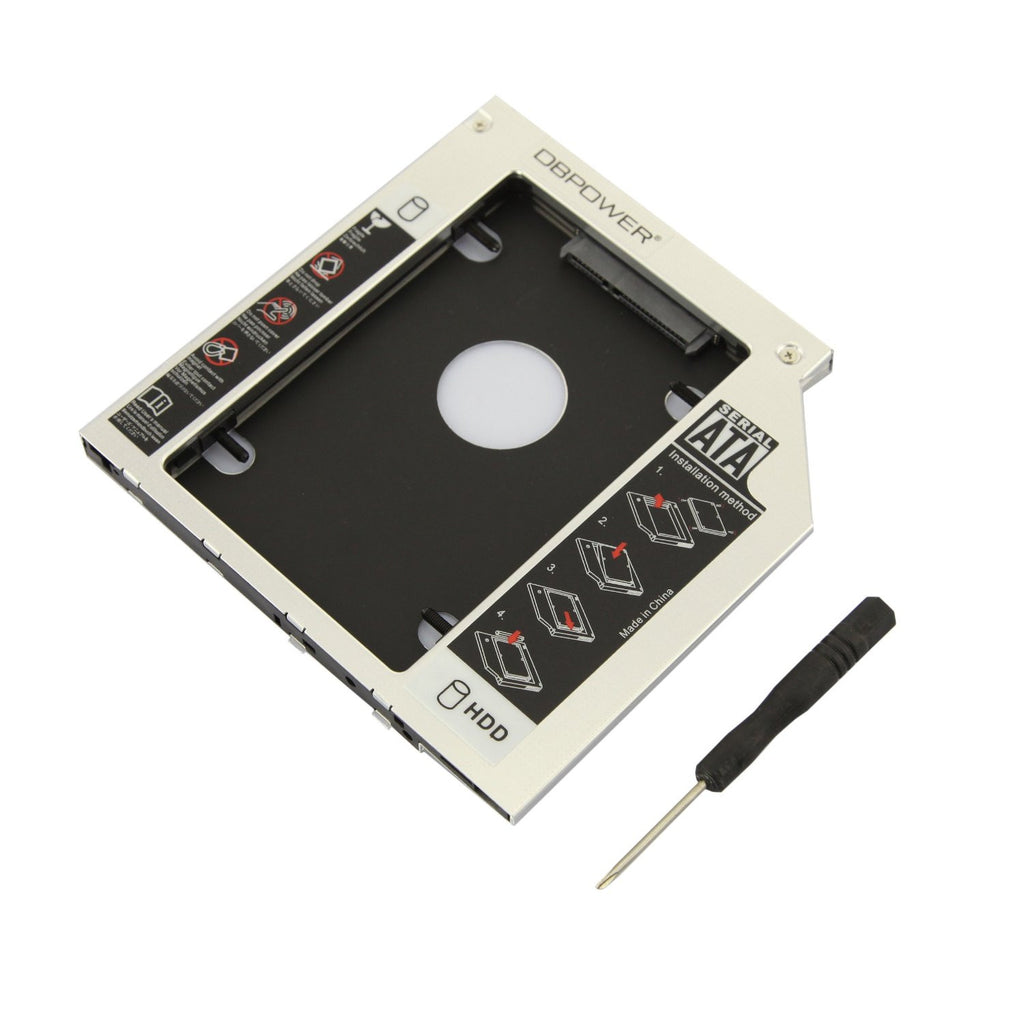 2nd SATA HDD Caddy for CD/DVD-ROM Slot - 9.5mm 2nd SATA HDD Caddy for CD/DVD-ROM Slot - 9.5mm