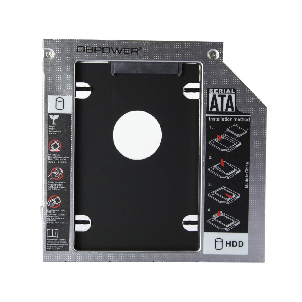 2nd SATA HDD Caddy for CD/DVD-ROM Slot - 9.5mm 2nd SATA HDD Caddy for CD/DVD-ROM Slot - 9.5mm