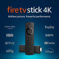 Fire TV Stick 4K streaming device with Alexa built in, Dolby Vision, includes Alexa Voice Remote, Latest Version