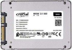 Crucial MX500 500GB SATA 2.5-Inch Solid State Drive