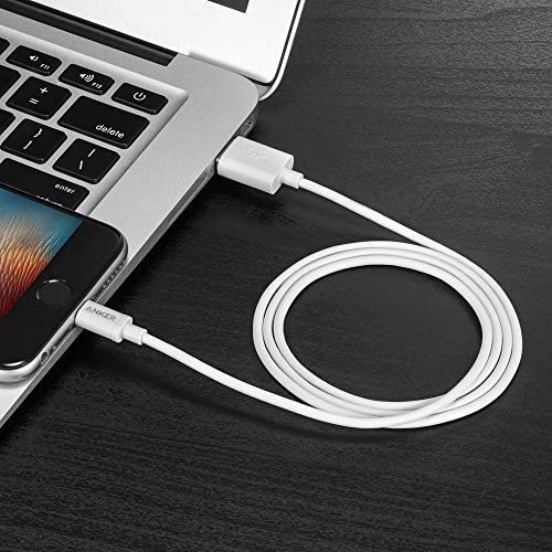 Anker Lightning Cable iPhone Charging Charger Cable - 3 feet Anker Lightning Cable iPhone Charging Charger Cable - 3 feet