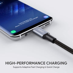 Aukey USB C Cable to USB 3.0  - 2 meters - Fast charge compatible