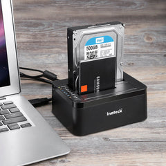 Inateck USB 3.0 to SATA Dual Two Bays External Hard Drives Docking Station