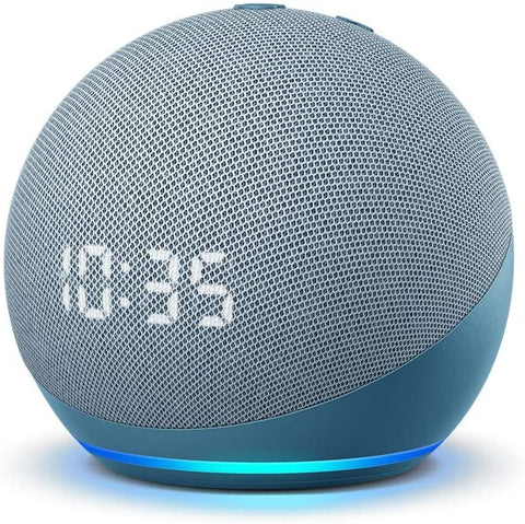 All New Echo Dot (4th Gen) With CLOCK