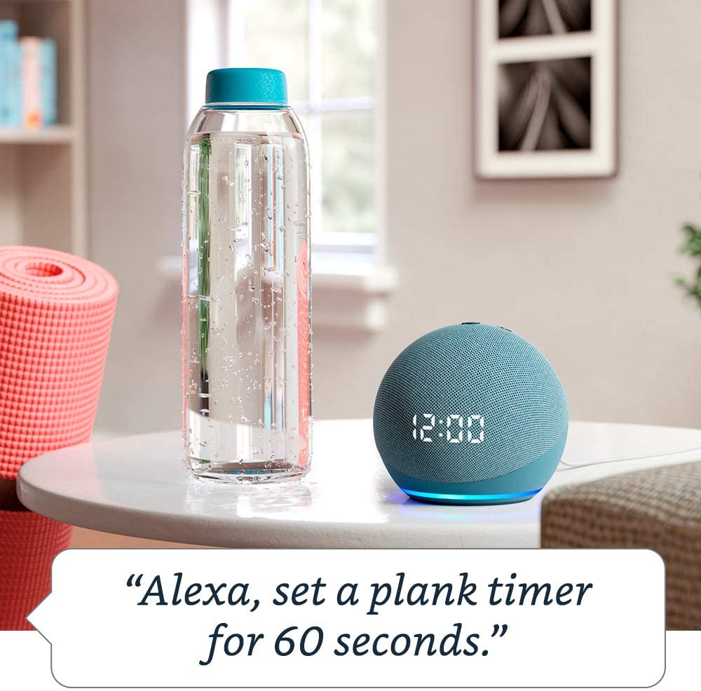All New Echo Dot (4th Gen) With CLOCK All New Echo Dot (4th Gen) With CLOCK