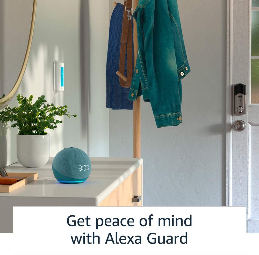 All New Echo Dot (4th Gen) With CLOCK All New Echo Dot (4th Gen) With CLOCK